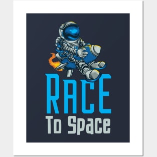 Race to Space Posters and Art